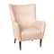 Flash Furniture Light Brown Faux Leather Wingback Accent Chair QY-B235-LTBR-GG - alternate 4